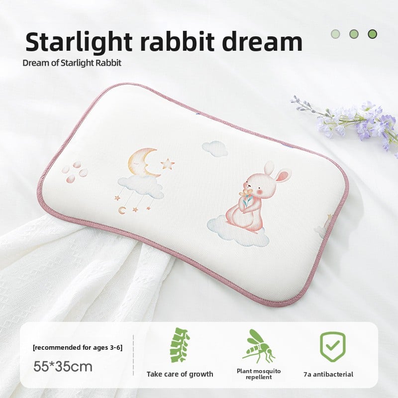Baby pillows are breathable in summer