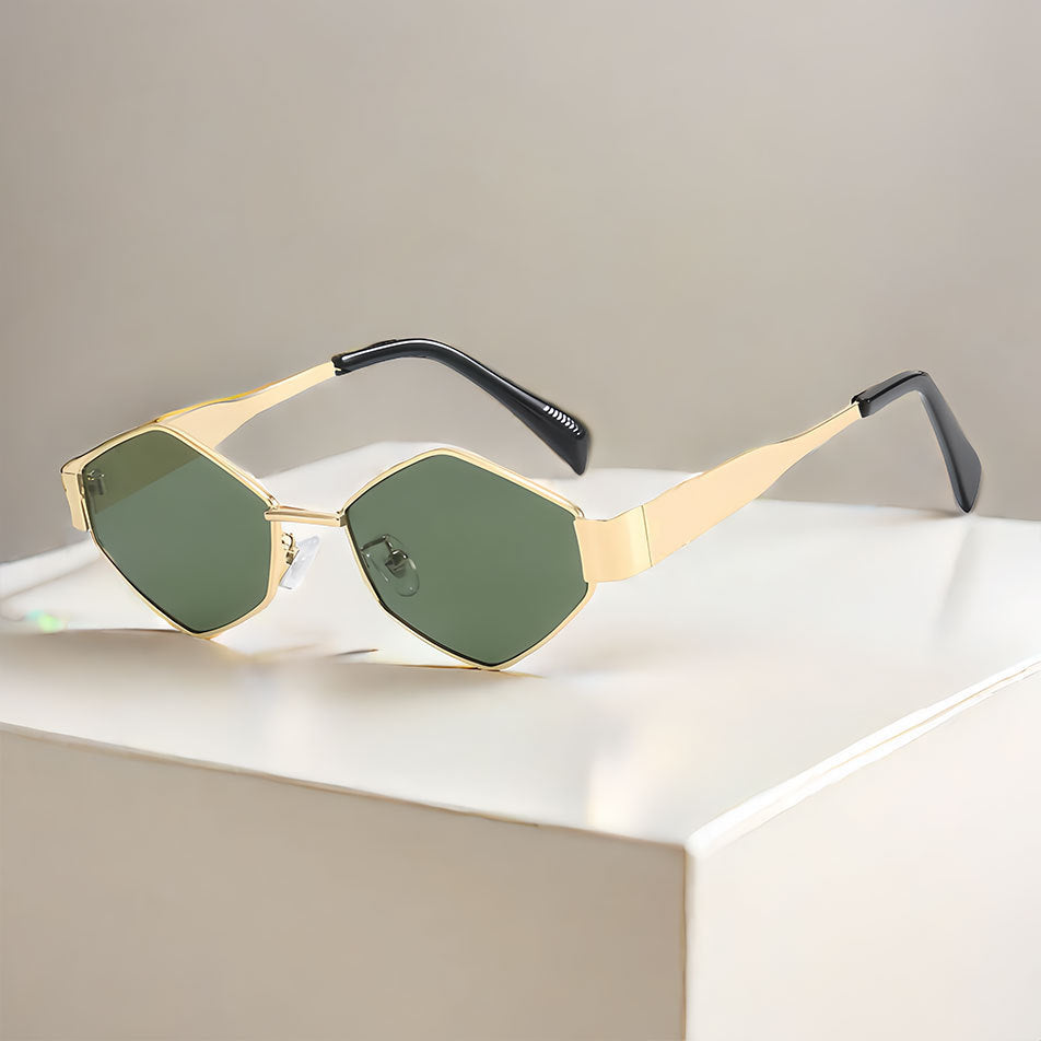 Small Frame Rhombus Sunglasses