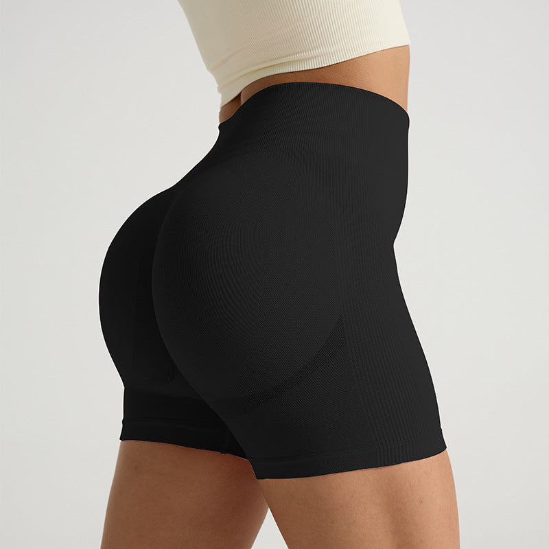 Tight-fitting high-waist yoga pants