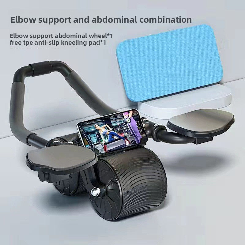 Automatic rebound multi-functional abdominal roller