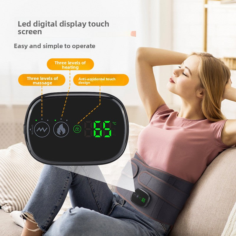 Red light heating massage belt