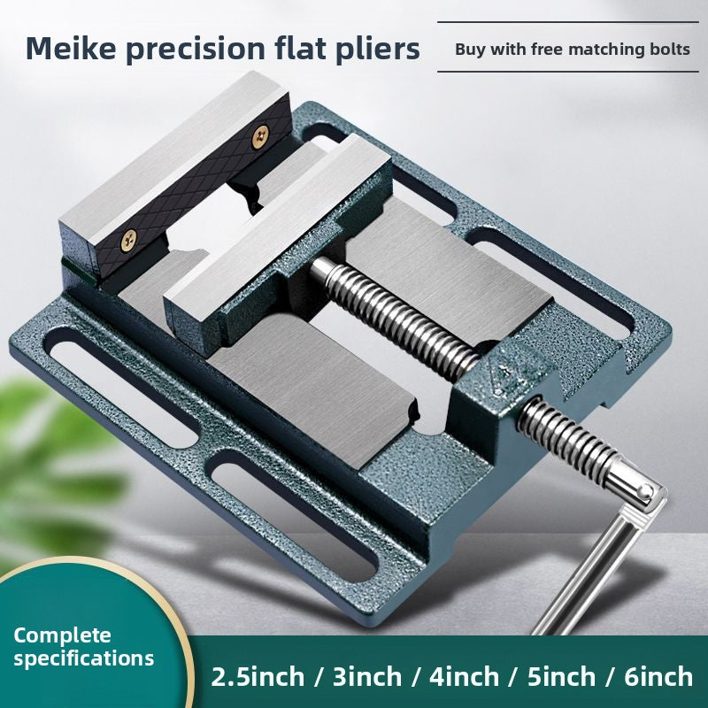 American-Style Flat-Nose Pliers, Small Bench Vise