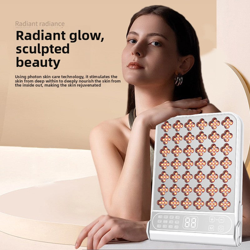 LED red and blue light beauty instrument