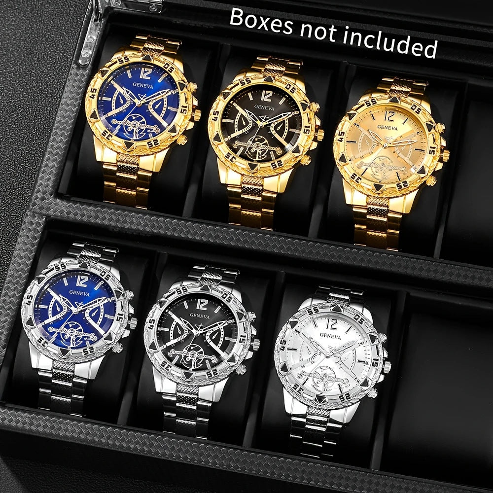 High-End Large Dial Business Watch