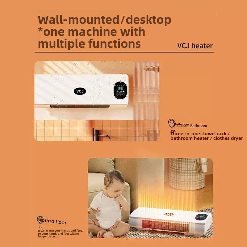 Wall mounted heater