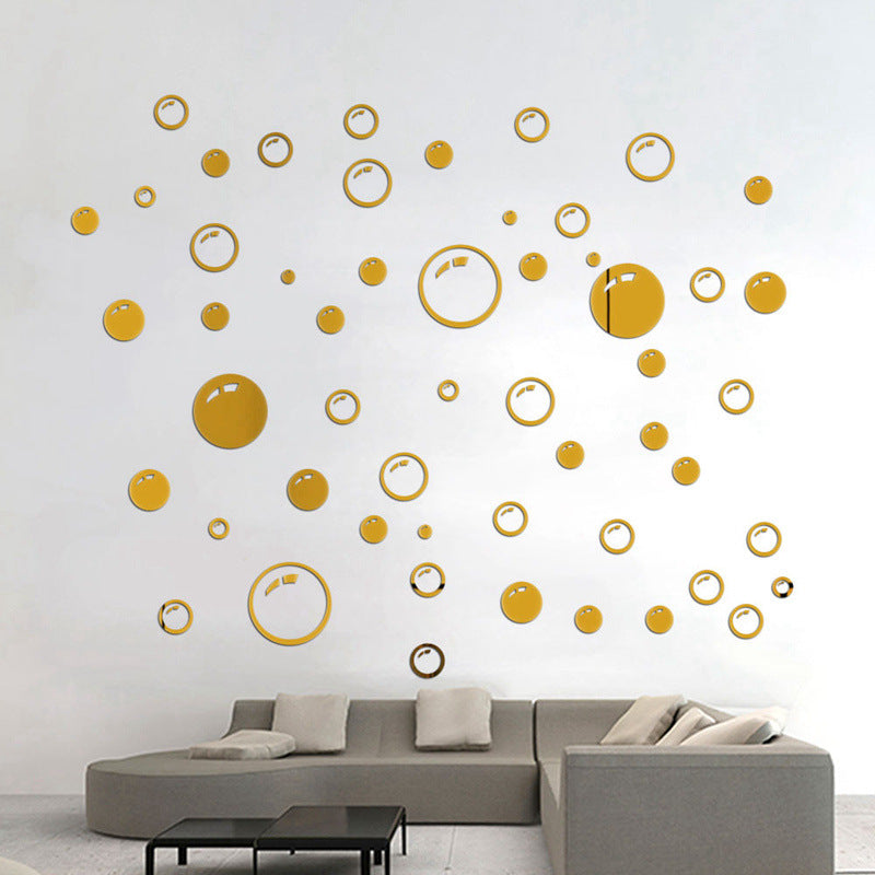 DIY Mirror Wall Stickers