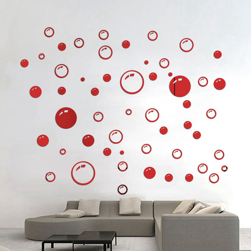 DIY Mirror Wall Stickers