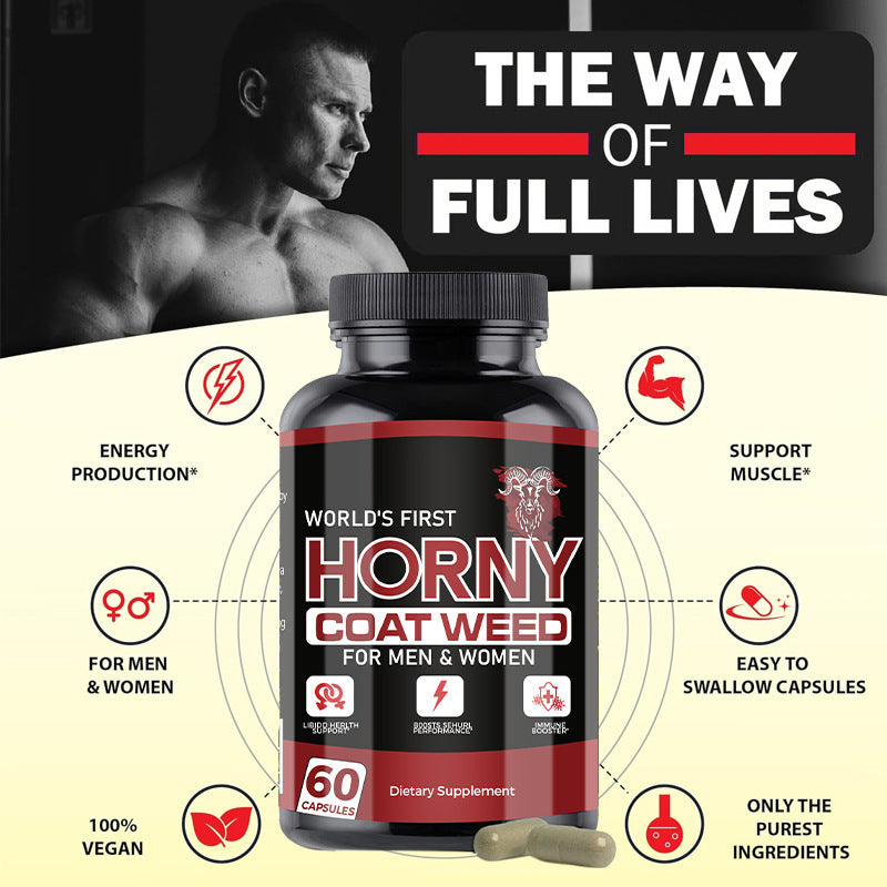 Epimedium capsules provide energy to fight fatigue