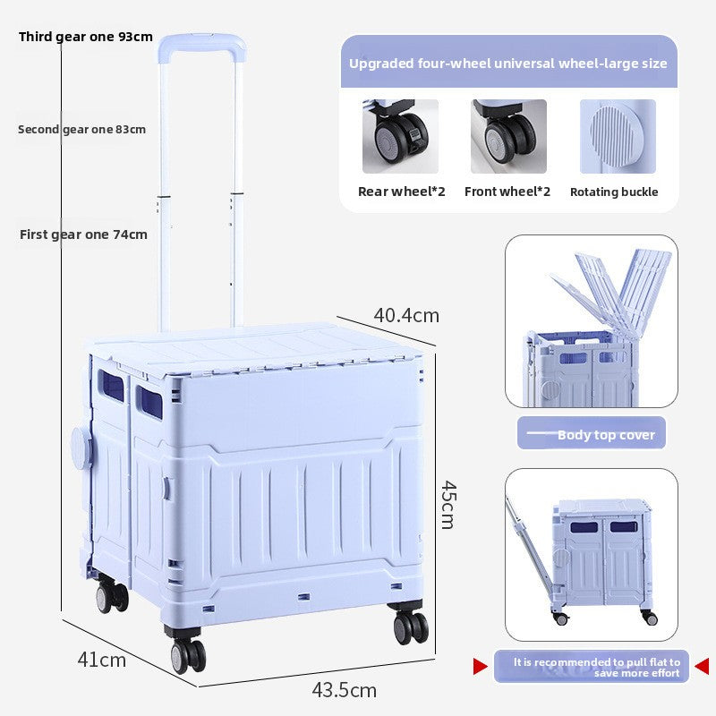 Foldable Portable Shopping Cart