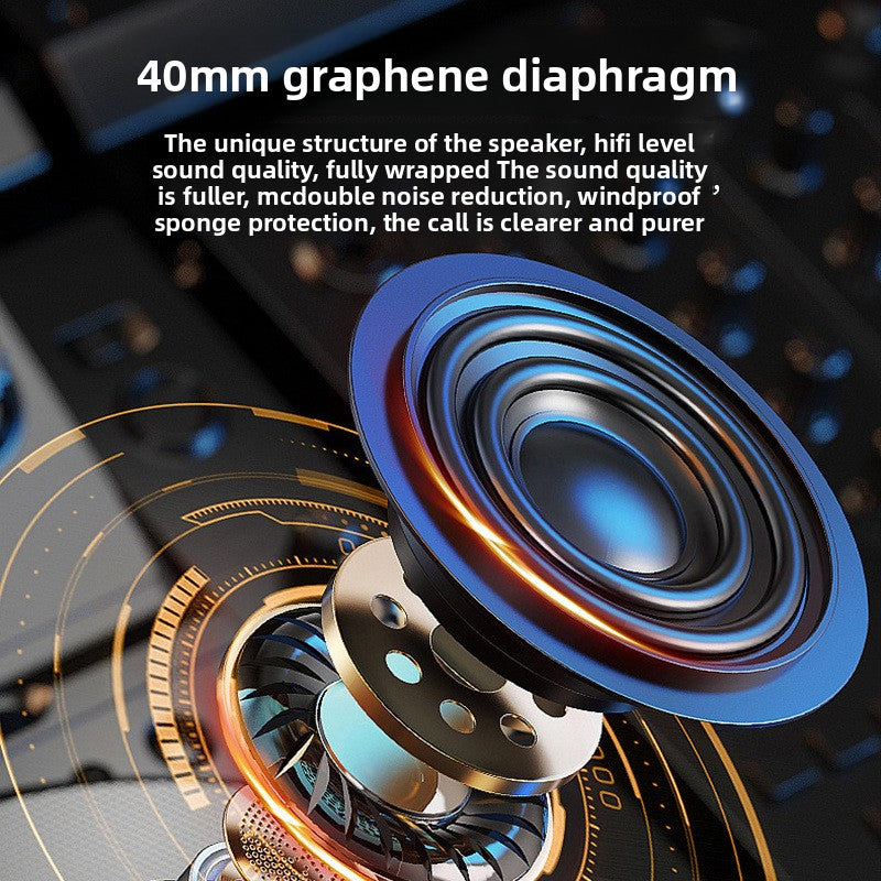 Helmet Bluetooth headphones