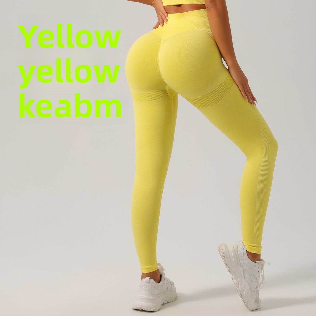 Long, high-elasticity running yoga pants set