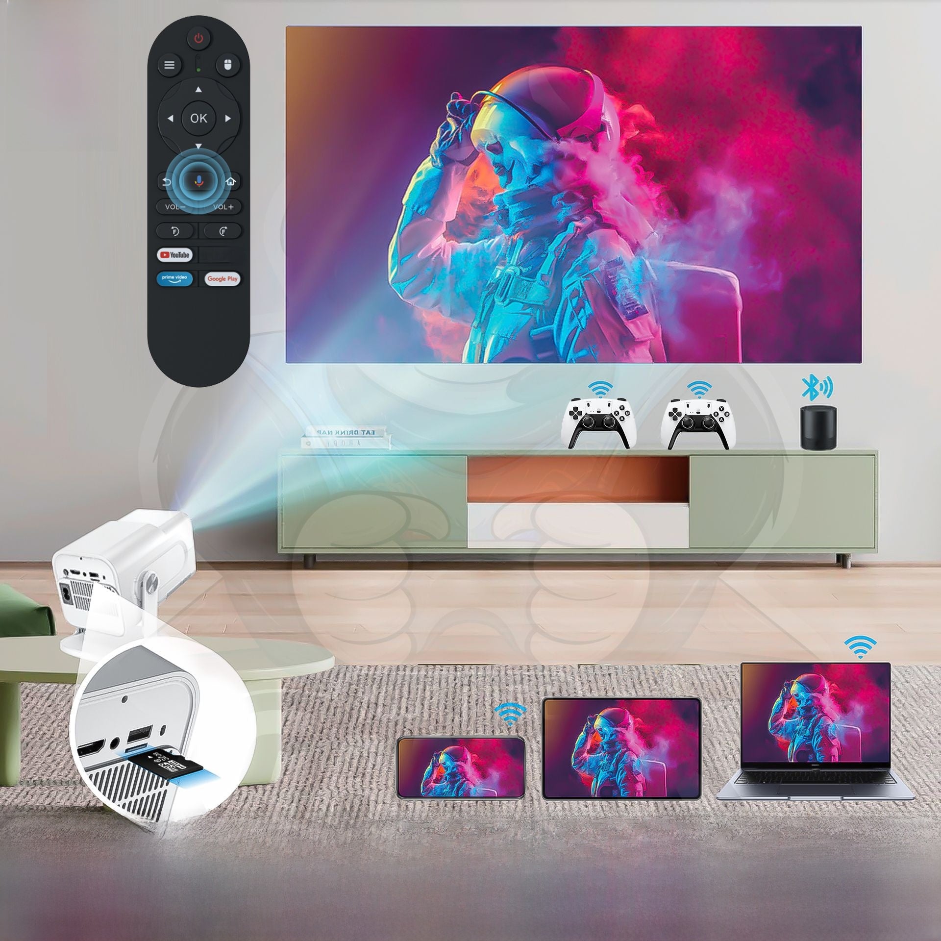 MAX projector game 2 in 1