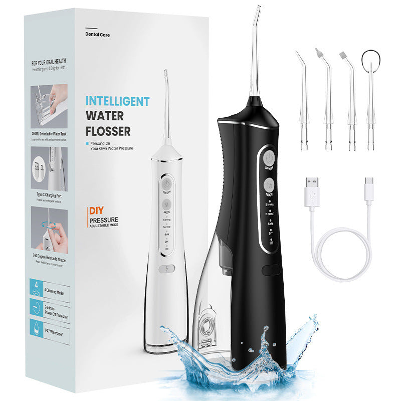Factory direct sale portable dental irrigator electric oral cleaning dental scaler to calculus irrigator dental scaler water dental floss