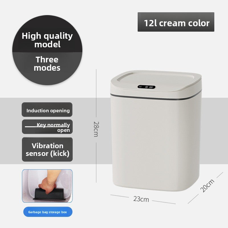 Home Intelligent Induction Trash Can