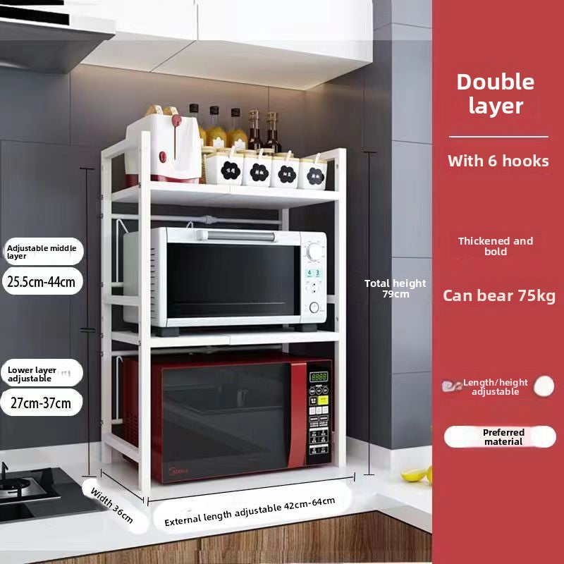 Retractable Kitchen Storage Rack