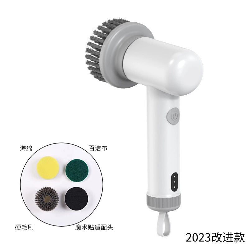 Kitchen and bathroom multi-function handheld electric brush