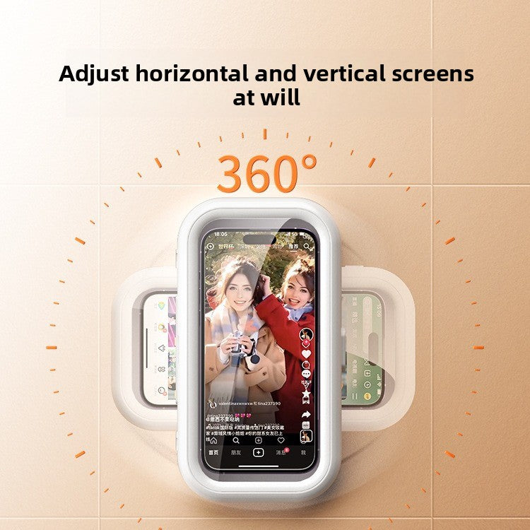 Bathroom waterproof mobile phone box