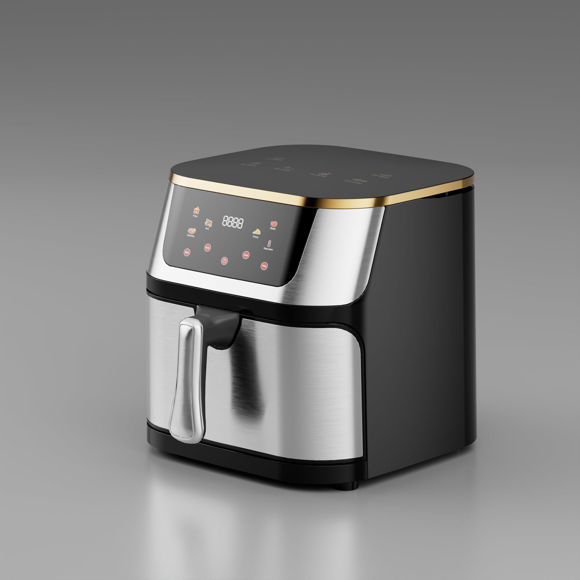 Large Capacity Intelligent Visual Air Fryer