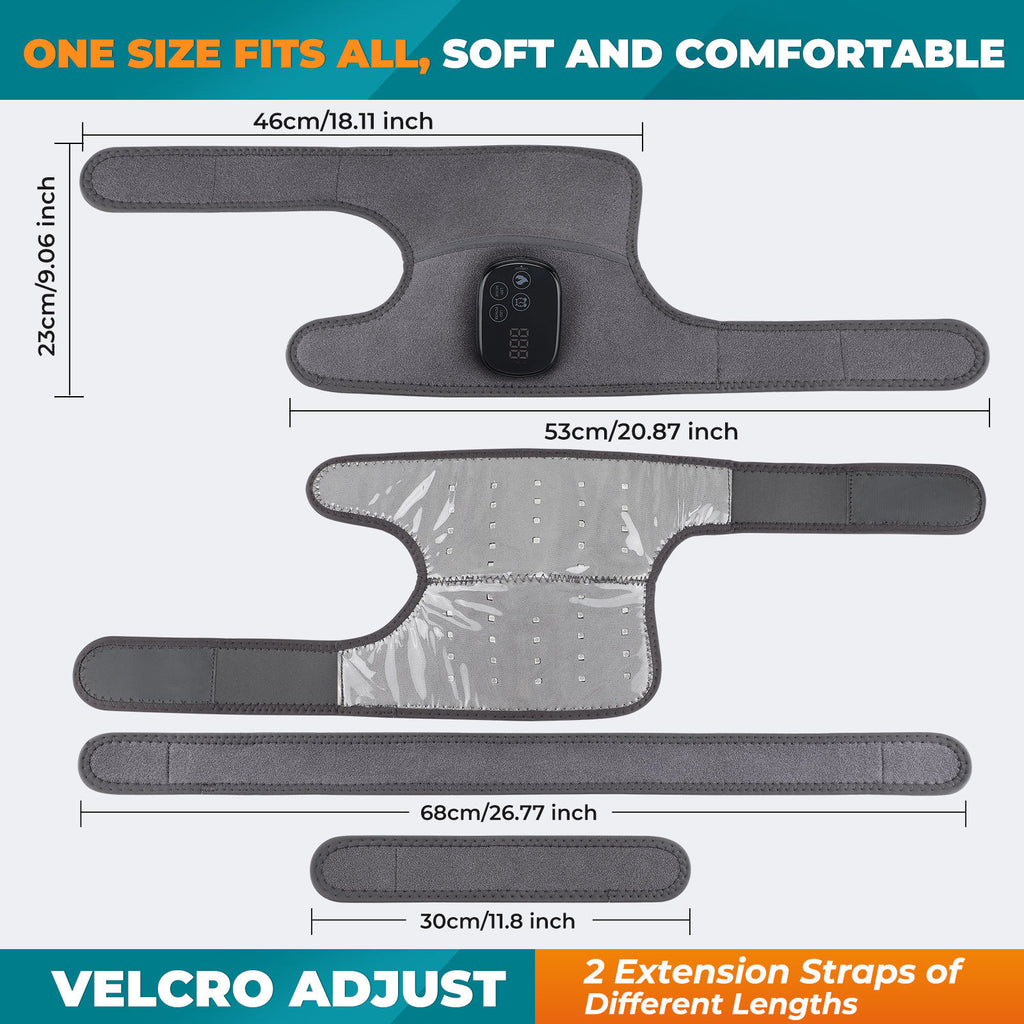 LED therapy knee pad