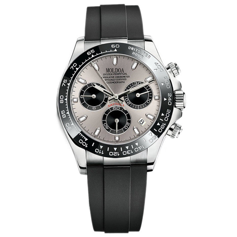 Mens Calendar Waterproof Watch with Luminous Feature