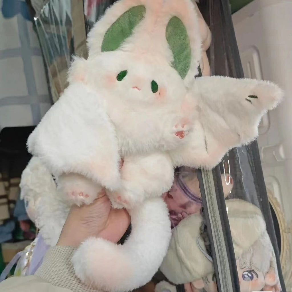 White rabbit plush toy