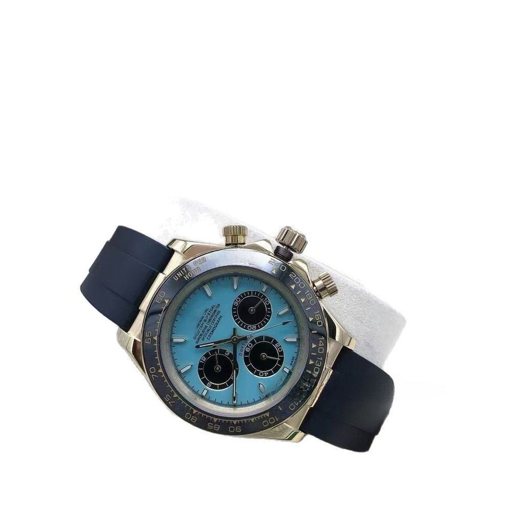 Men's Blue Daytona Automatic Mechanical Watch