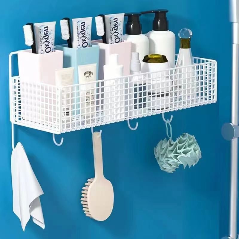 Bathroom storage rack
