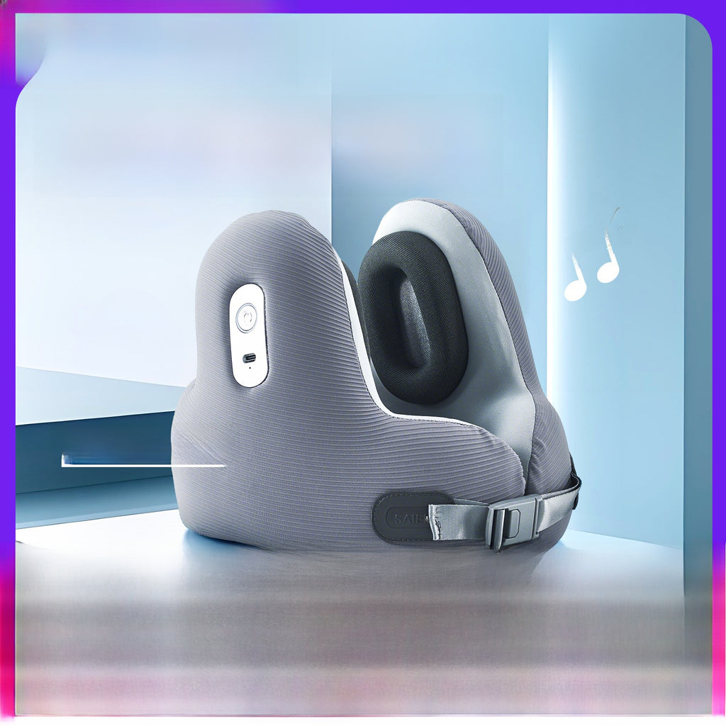 Bluetooth Memory Foam Neck Pillow