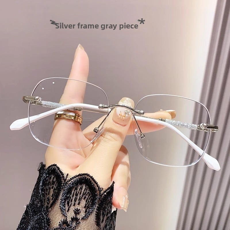 Photosensitive color-changing framed glasses