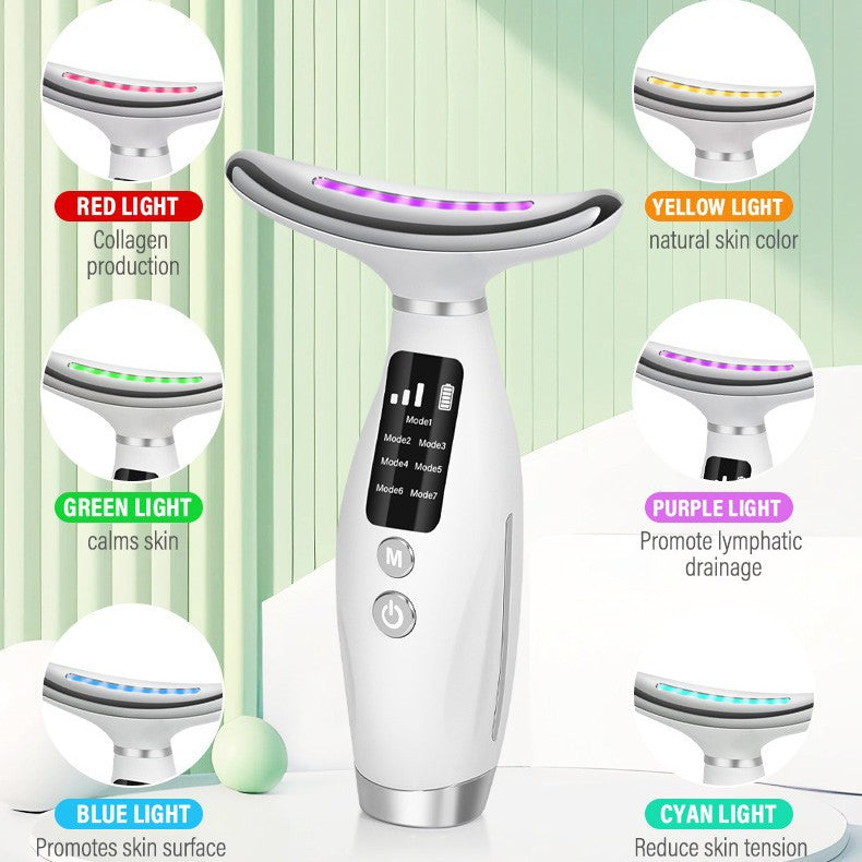 Microcurrent Neck and Face Massager for Anti-Wrinkle