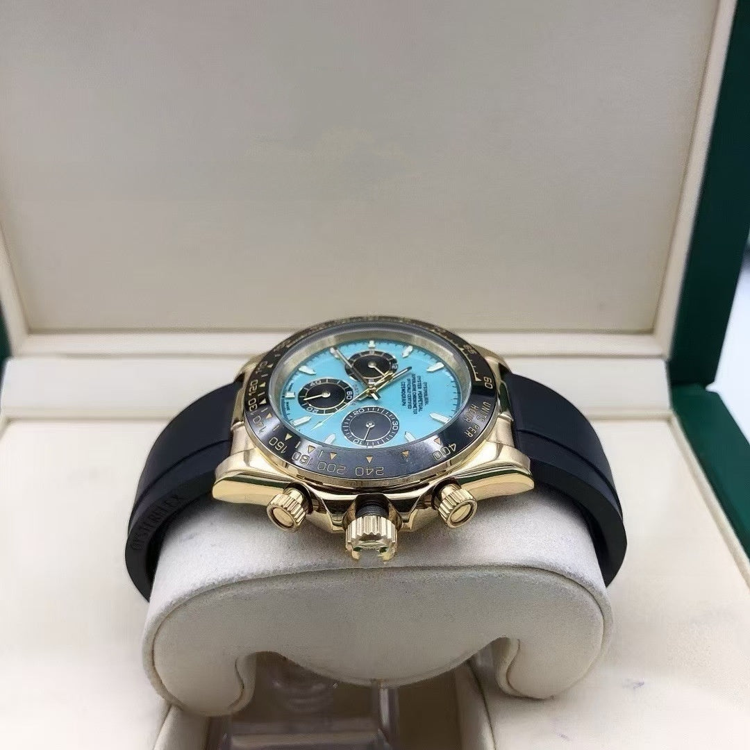 Men's Blue Daytona Automatic Mechanical Watch