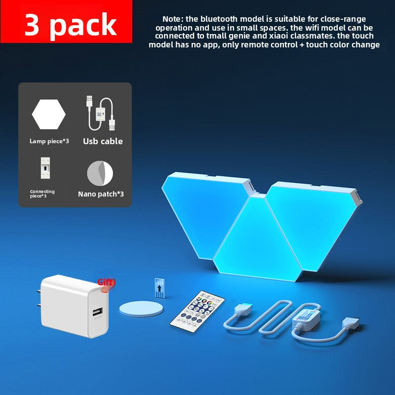 RGB Triangle LED Wall Light