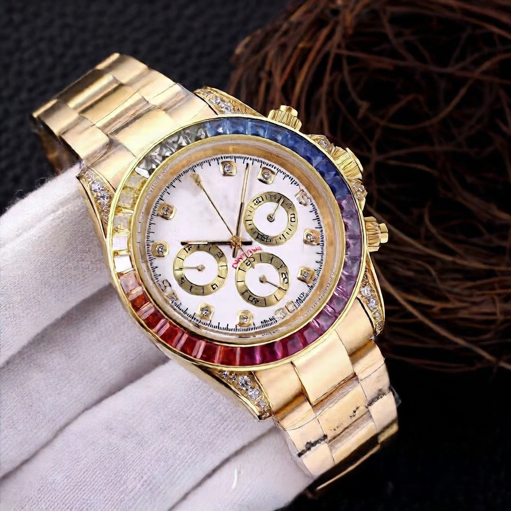 Cai Hongdi three-eye six-pin mechanical automatic mechanical men's watch