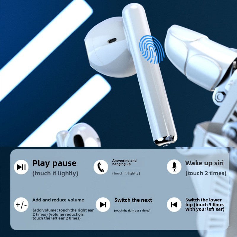 Bluetooth Headset with Noise Reduction and Long Battery Life