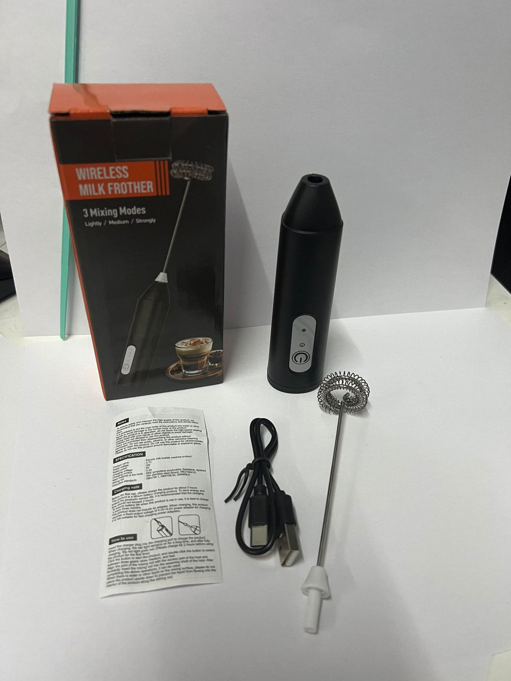 Electric milk frother