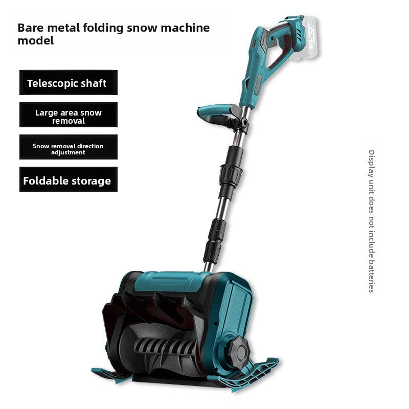 Electric snowplows and snow removal machines