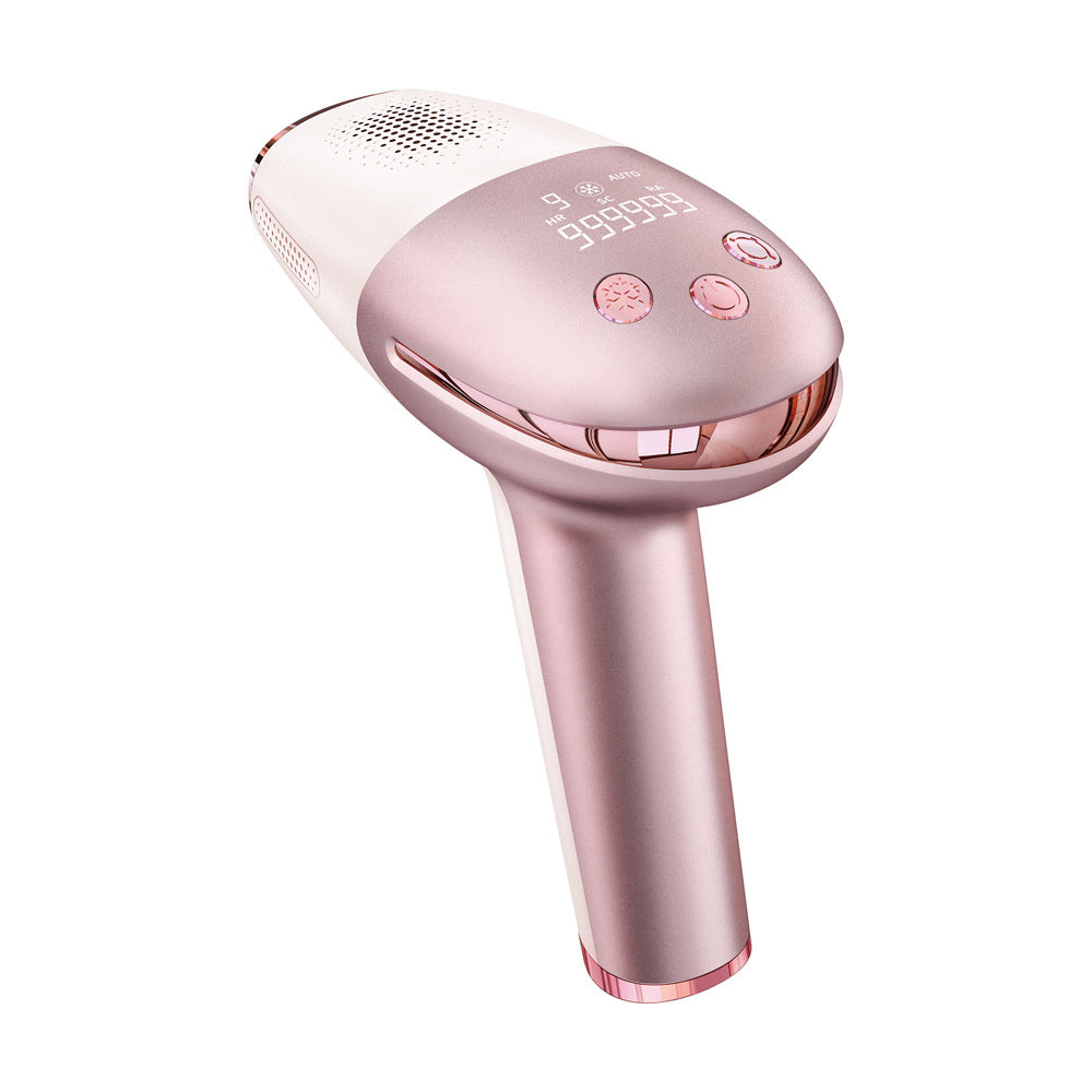 Home laser freezing point hair removal device
