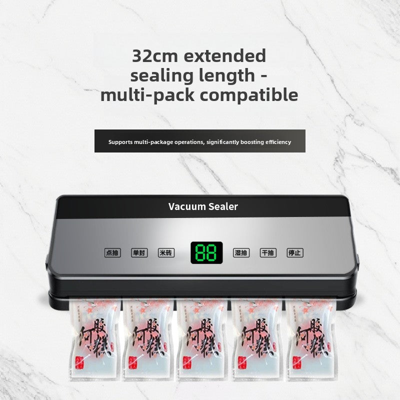 Home Vacuum Sealer with UV Sterilization and Cutting Tool