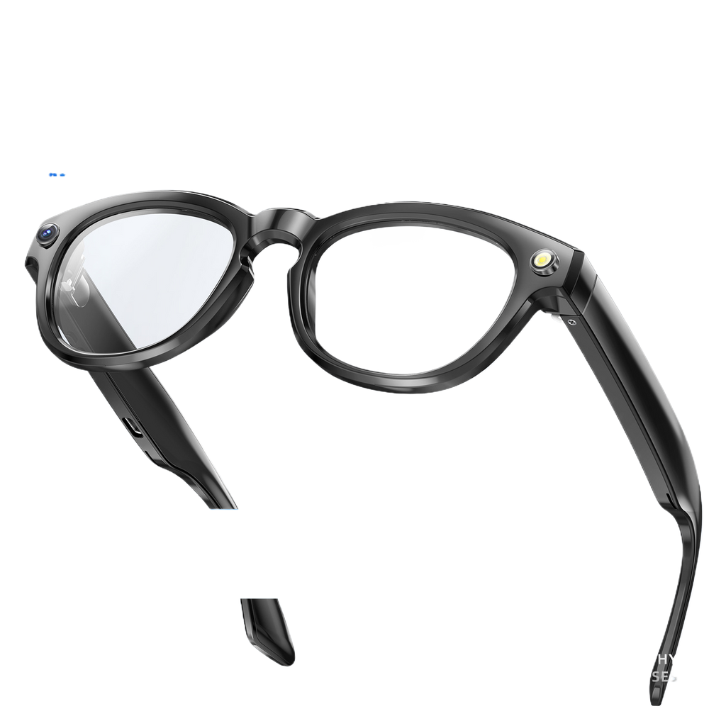 Bluetooth music player with camera glasses
