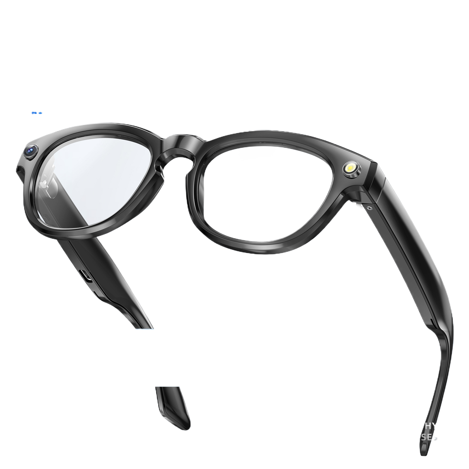 Bluetooth music player with camera glasses