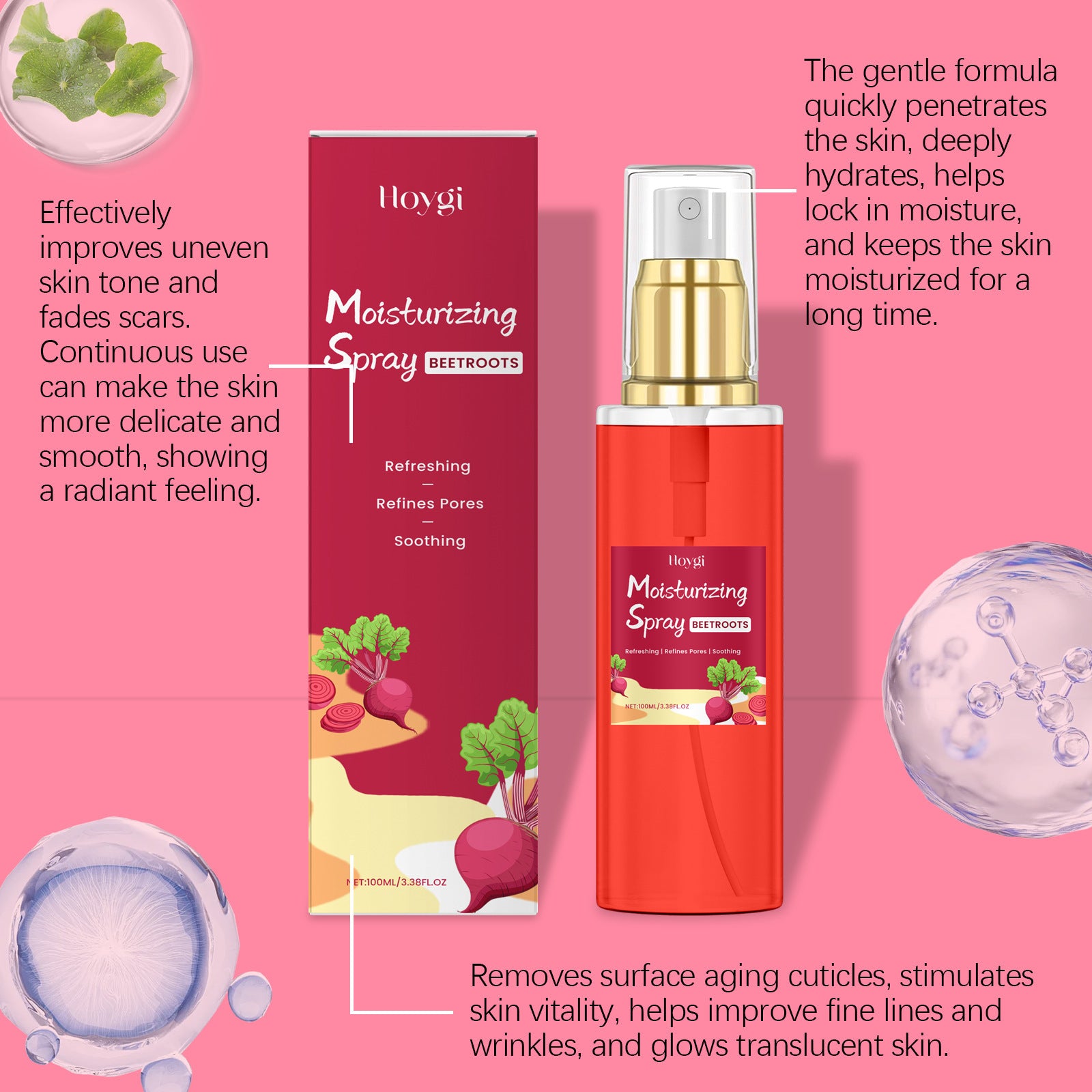 Brightening Moisturizing Spray