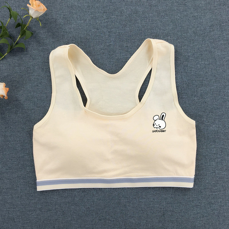 Girls' Developmental Vest Underwear Children's Chest Wrapping Junior High School Primary School Girls' Bra Small Half Clothes