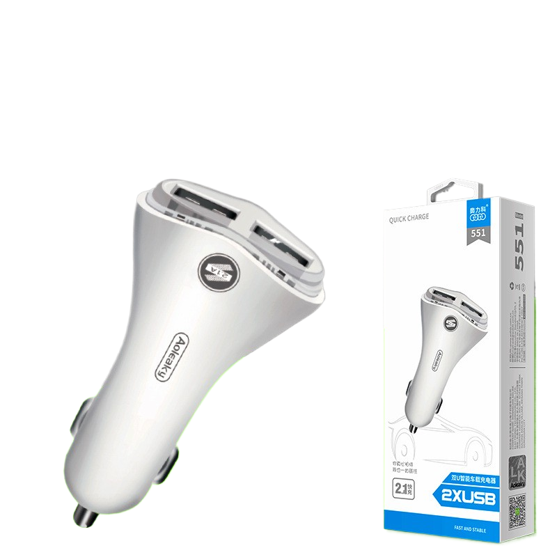 Car car charger 2.1A dual-port USB charger