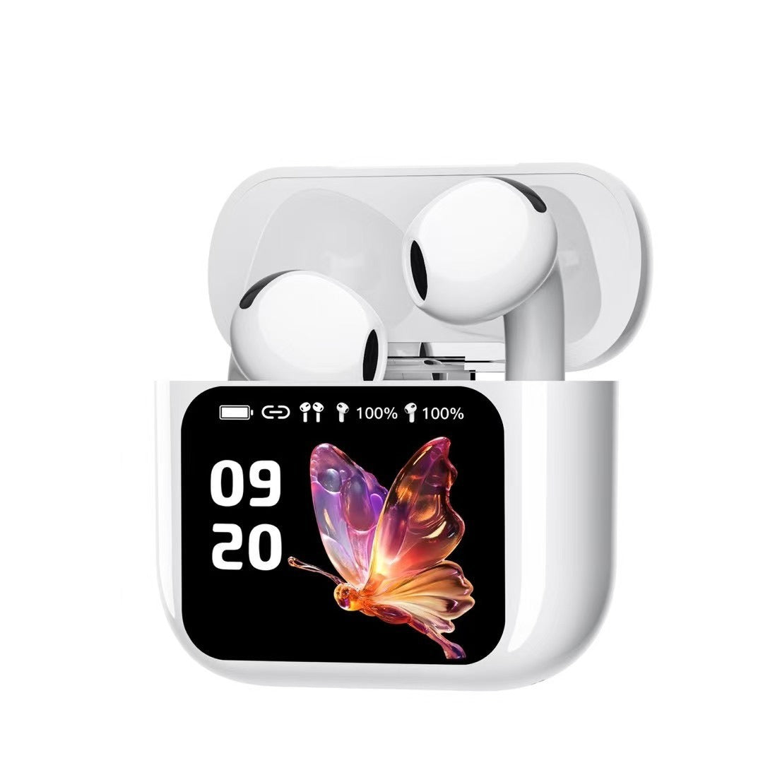 Full-color screen noise-reduced in-ear Bluetooth headphones