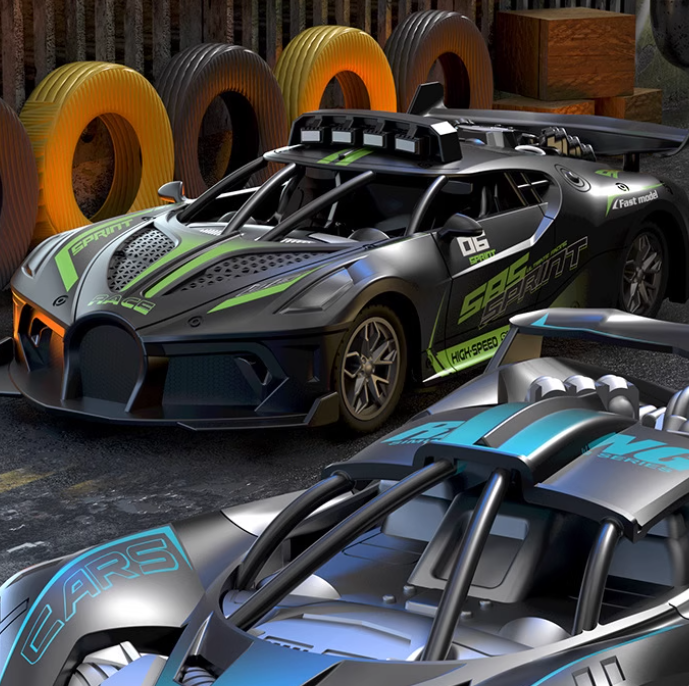 kids Remote Control Car Toy Charging Wireless Racing Sports Car Resistant to Falling and Driftable High-Speed Car Gift for Boys and Girls