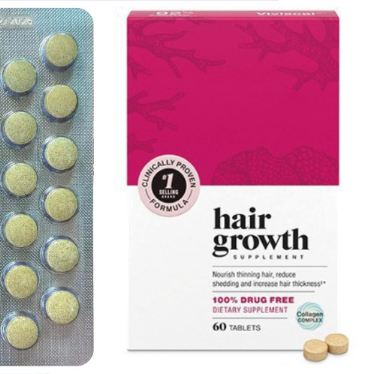 Hair Growth Supplement with Collagen for Women