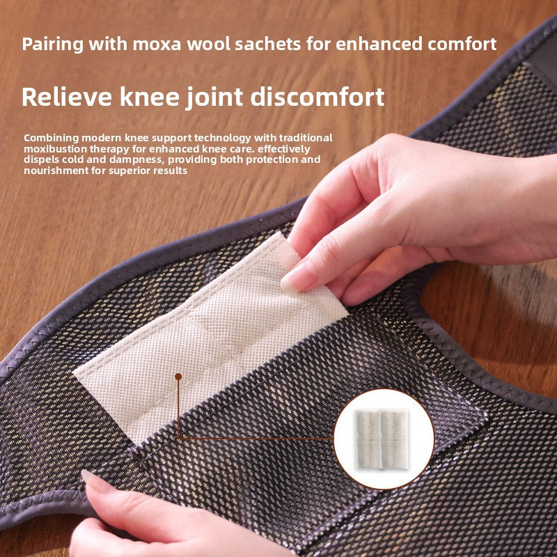 Electric Heating Knee Massager with Vibration and Hot Compress