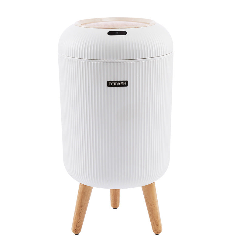 Shuangyi Smart Sensor Trash Can with Delayed Lid