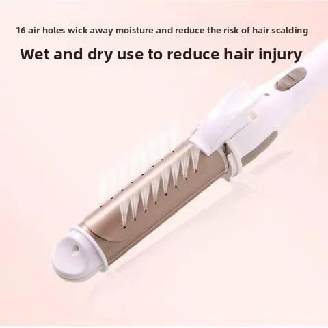 Tourmaline Ceramic Dual-Purpose Hair Curling and Straightening Iron