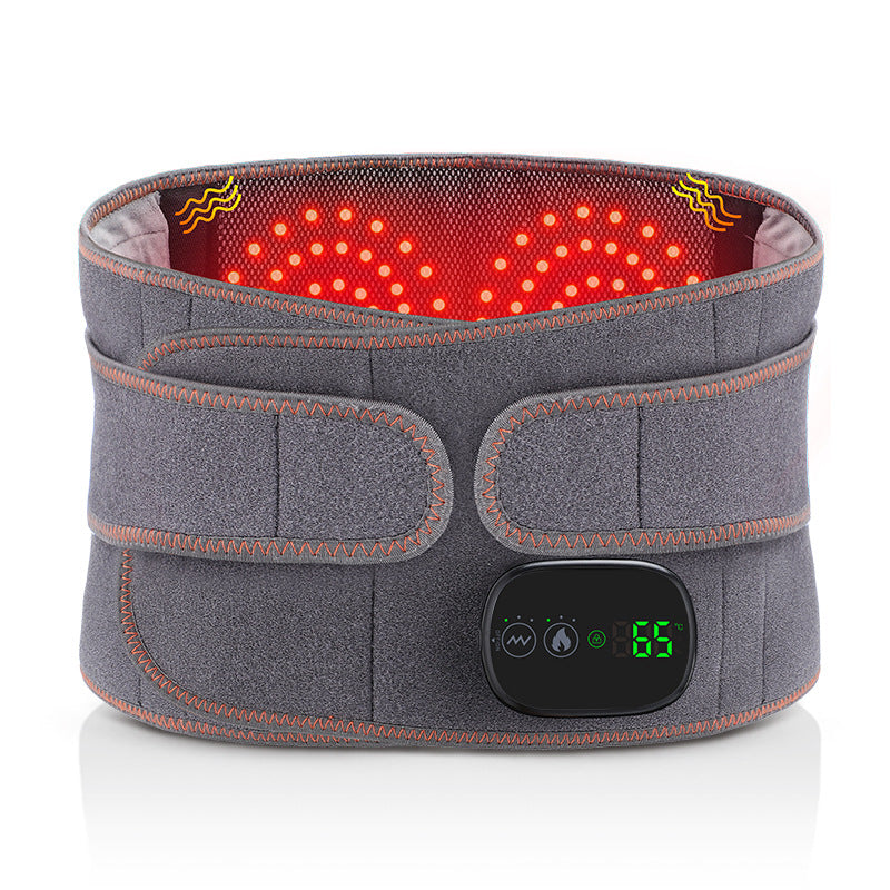 Red light heating massage belt